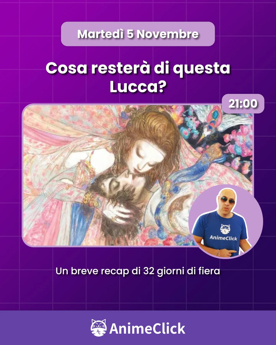 AnimeClick su Twitch: programma dal 4 al 10 novembre AnimeClick su Twitch: programma dal 4 al 10 novembre